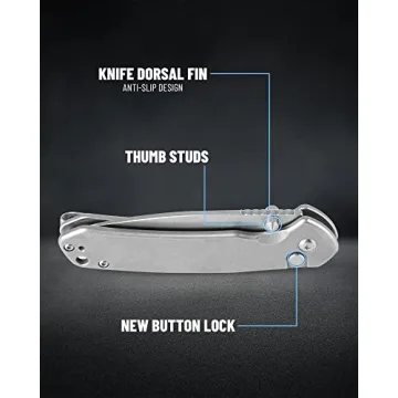 CJRB Pyrite Folding Knife with Durable AR-RPM9 Blade