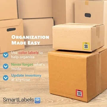 QR Code Smart Labels | Efficient Storage Management Solution