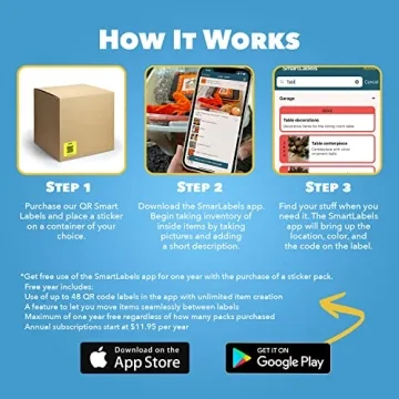 QR Code Smart Labels | Efficient Storage Management Solution
