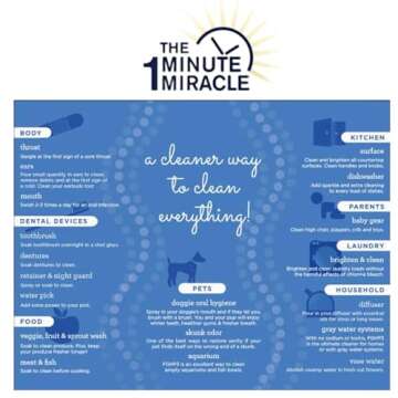 12% Hydrogen Peroxide Medical Food Grade - 8 oz Bottle - Recommended by The One Minute Cure Book. Our Brand OMM is The Choice by Professional, Alternative Medicine, and Homeopathic Communities.