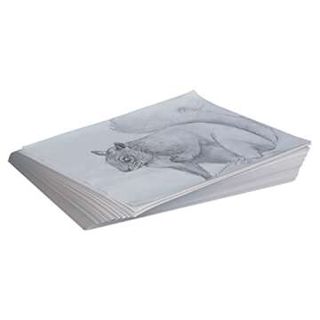 School Smart Newsprint Drawing Paper - Perfect for Creative Projects