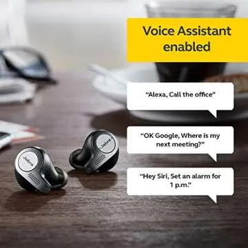 Jabra Elite 65t Earbuds – Alexa Built-in, True Wireless Earbuds with Charging Case, Gold Beige – Bluetooth Earbuds Engineered for The Best True Wireless Calls and Music Experience