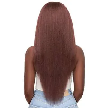 Outre Perfect Hair Line Synthetic 13x6 Faux Scalp Lace Front Wig - KATYA (1 Jet Black)