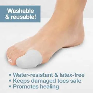 ZenToes 6 Pack Gel Toe Caps - Ultimate Toe Protection