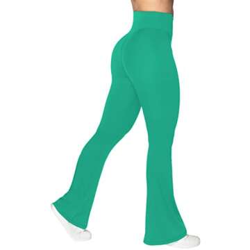 Sunzel Flare Leggings with Tummy Control and Comfort