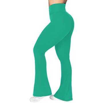Sunzel Flare Leggings with Tummy Control and Comfort