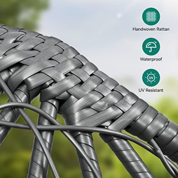 YITAHOME Egg Chair Comfortable Indoor Outdoor Lounger