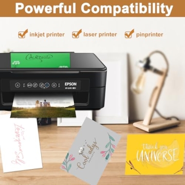 Shimmer Silver Craft Cardstock - 28 Sheets Premium Paper