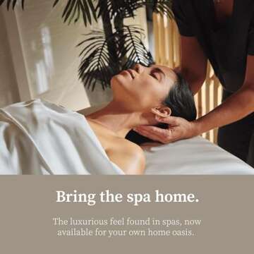 Coop Home Goods Comphy SoftSpa Bed Sheet Set of 4 Pieces, White King, Super Soft King Sheets, Flat a...