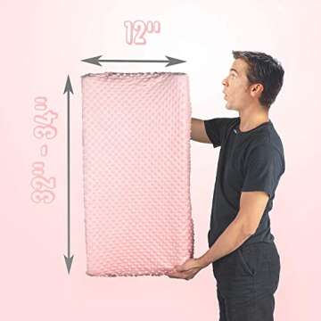 Baby Changing Pad Cover, Super Soft Minky Dot Diaper Changing Table Covers for Baby Girls and Boys, Ultra Comfortable, Safe for Babies, Fit 32"/34'' x 16" Pad (Coral Pink)