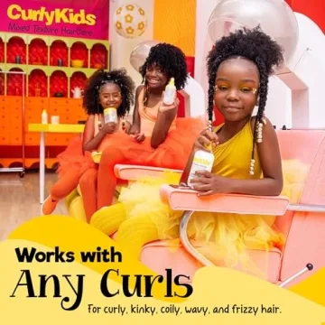CurlyKids Hair Care Set for Kids - Detangle & Hydrate!