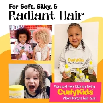 CurlyKids Hair Care Set for Kids - Detangle & Hydrate!