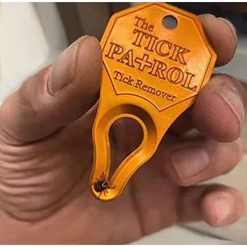 The Tick Patrol Tick Remover - for People & Pets - Stop Ticks in Their Tracks! (Assorted Colors)