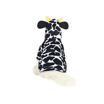 Spooktacular Pet Cow Costume for Dogs and Cats