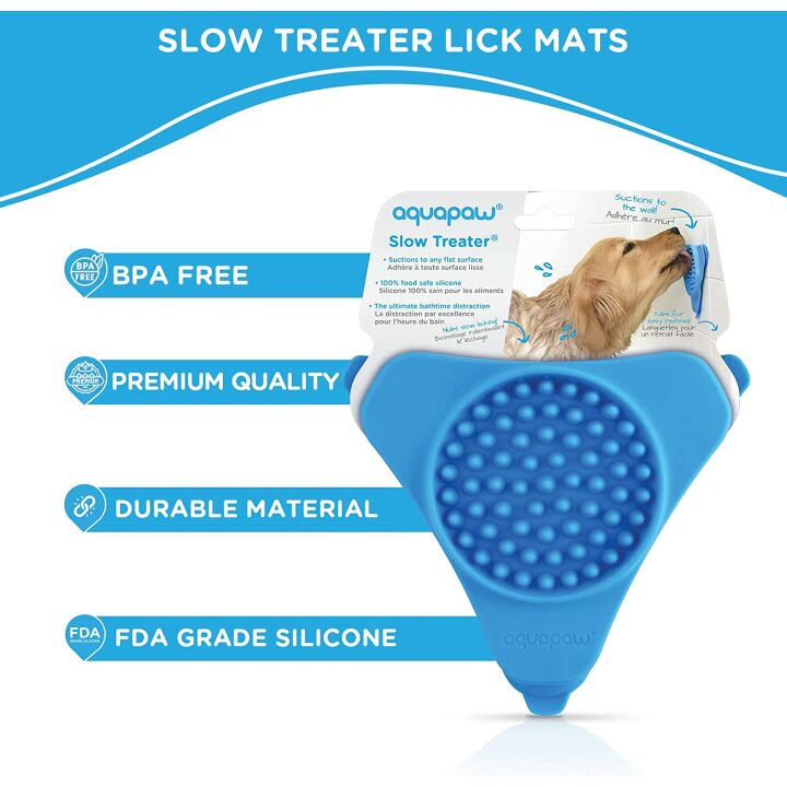 Aquapaw Lick Mat - Dog Slow Feeder & Toy