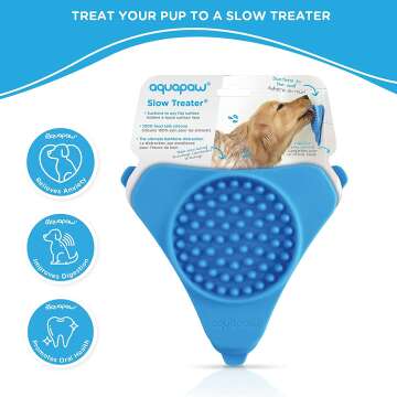 Aquapaw Lick Mat - Dog Slow Feeder & Toy