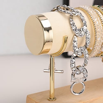Aqerimit Bracelet Display Holder for Jewelry Organization
