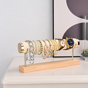Aqerimit Bracelet Display Holder for Jewelry Organization