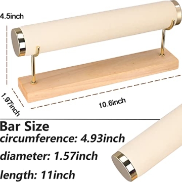 Aqerimit Bracelet Display Holder for Jewelry Organization