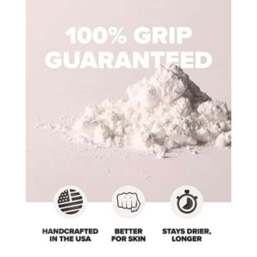 Friction Labs Gorilla Grip Chunky Texture The New Standard in Chalk for Rock Climbing, Crossfit and Powerlifting, 5 oz./142 g, Chalk White (FL-CHALK-GG-05-VXP)