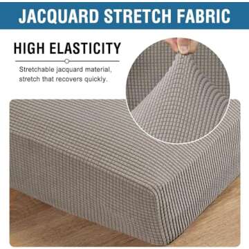 H.VERSAILTEX Super Stretch Cushions Covers Slipcover