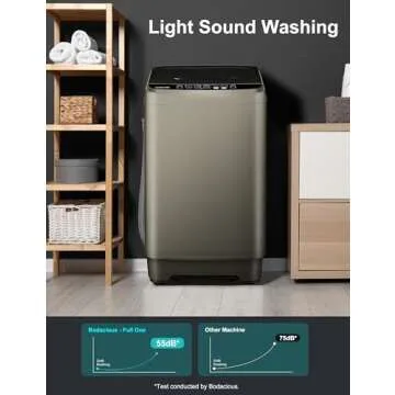 Compact Portable Washing Machine Full-Automatic 2.3 Cu.ft