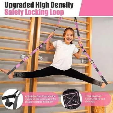 Home Resistance Training Kit, Resistance Trainer Exercise Straps with Handles, Door Anchor and Carrying Bag for Home Gym, Bodyweight Resistance Workout Straps for Indoor & Outdoor(Pink)