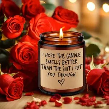 Fairy's Gift Candle with Humorous Sayings for All Occasions
