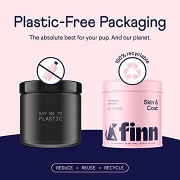 Finn Skin & Coat Salmon Oil Supplement for Dogs - Shiny Coat