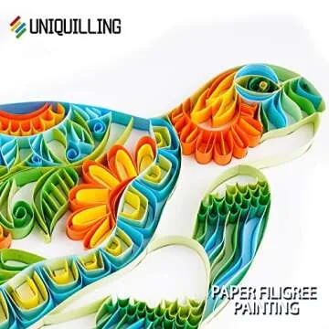 Uniquilling Quilling Kit - Creative DIY Paper Art Set for All Ages