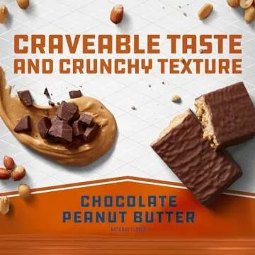 CLIF Builders - Chocolate Peanut Butter Flavor - Plant Based Protein Bars - Gluten Free - Non-GMO - Low Glycemic - 20g Protein - 2.4 oz. (12 Pack)