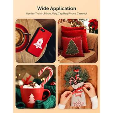 Hiipoo Sublimation Ink Set with 110 Sheet Sublimation Paper 8.5x11” 120G, 2 Pack Teflon Sheet, Heat Tape Compatible for Inkjet Printer ET-2720 ET-2760 ET-2800 ET-2803 ET-2400 ET-4700 ET-4800 ET-15000