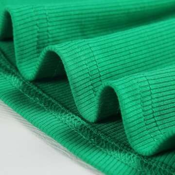 Trendy Artfish Women's Knit Long Sleeve Crop Top