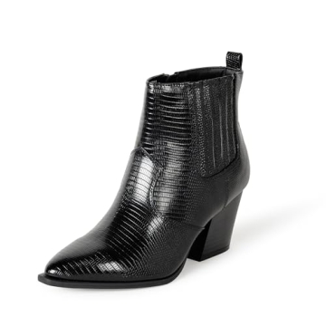 Stylish Women's Sia Pointed Toe Western Ankle Boot