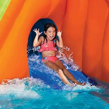 Banzai Sidewinder Falls Inflatable Kids Water Park for Summer Fun