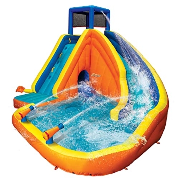 Banzai Sidewinder Falls Inflatable Kids Water Park for Summer Fun