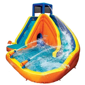 Banzai Sidewinder Falls Inflatable Kids Water Park for Summer Fun