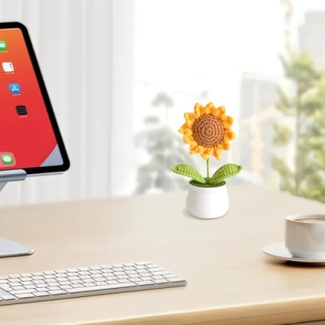 Sunflower Crochet Flower for Home Decor & Car