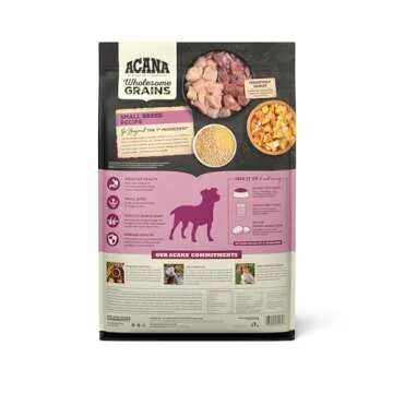 ACANA Wholesome Grains Dry Dog Food, Small Breed Recipe, Chicken and Turkey Dog Food, 11.5lb