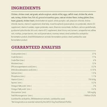 ACANA Wholesome Grains Dry Dog Food, Small Breed Recipe, Chicken and Turkey Dog Food, 11.5lb