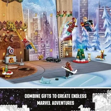 LEGO Marvel Avengers 2023 Advent Calendar with Surprises