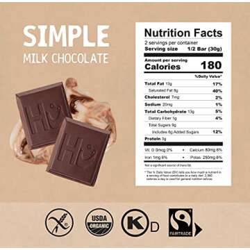 Hu Grass-Fed Milk Chocolate SAMPLER PACK | Hazelnut Butter, Cashew Butter, Almond Coconut Crunch, Almond Crunch, Simple Milk | Natural Ingredients, Organic Milk, Gluten Free, Paleo, Non GMO, Fair Trade Delicious Chocolate | 5 Pack | 2.1oz Each