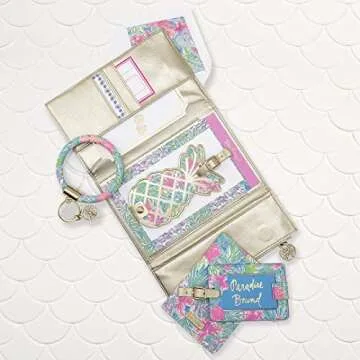Lilly Pulitzer Women's Leatherette Luggage Tag, Swizzle In