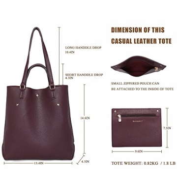 Stylish Montana West Tote Bag for Daily Use and Travel