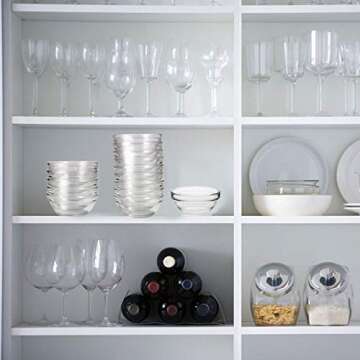 WERTIOO 4 Inch Small Glass Bowls 12 PCS, Mini Food Prep Bowl Tiny Glass Ramekins for Kitchen Dessert, Dips, and Candy Dishes or Nut Bowls