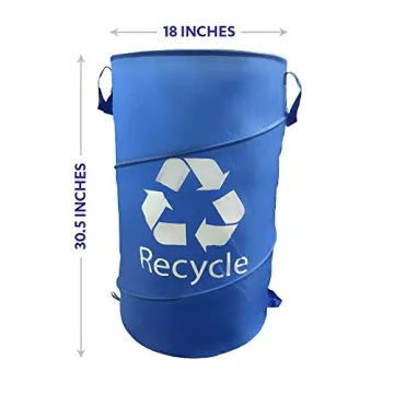 Penguin Purchasing Pop Up Trash Container 2 Pack Bundle