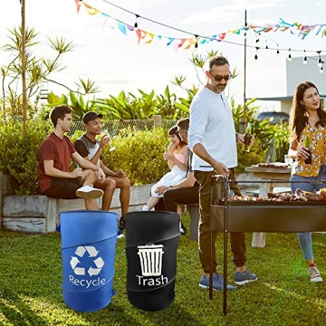 Penguin Purchasing Pop Up Trash Container 2 Pack Bundle