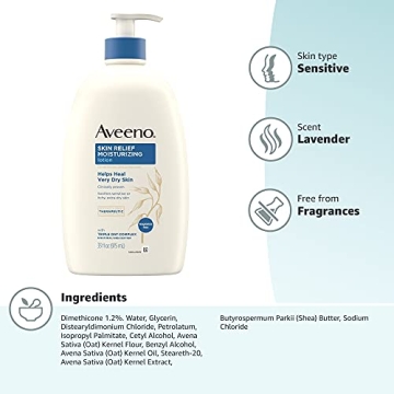 Aveeno Skin Relief Lotion for Sensitive Dry Skin - 33 fl oz