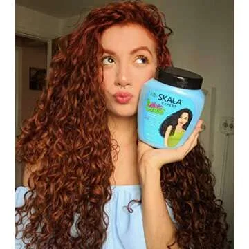 SKALA Mais Cachos Hair Type 3ABC - Eliminate Anti Frizz, For Curly Hair -2 in 1 Conditioning Treatment Cream and Cream To Comb 100% VEGAN 35.2 Oz (1 Pack)