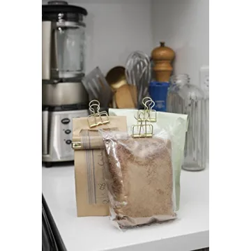 Elegant Kikkerland Gold Wire Clips for Stylish Organization